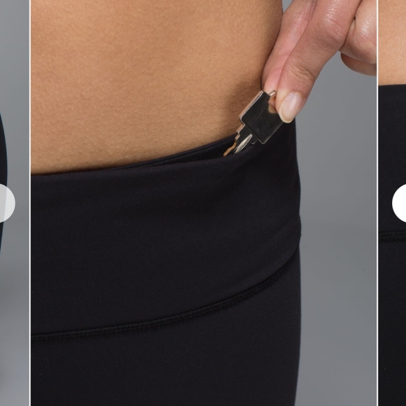 LULULEMON 10 Wunder Under Legging Pant Tight Black Size 10 (10-12) - Picture 4 of 14